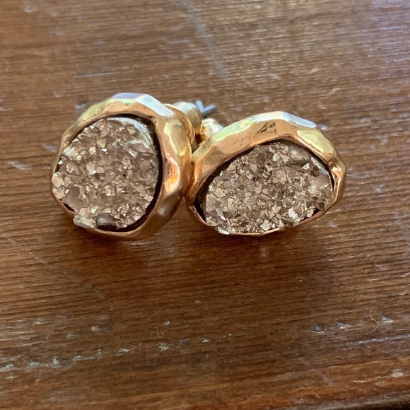 Jewelry - DRUZY STUD EARRINGS